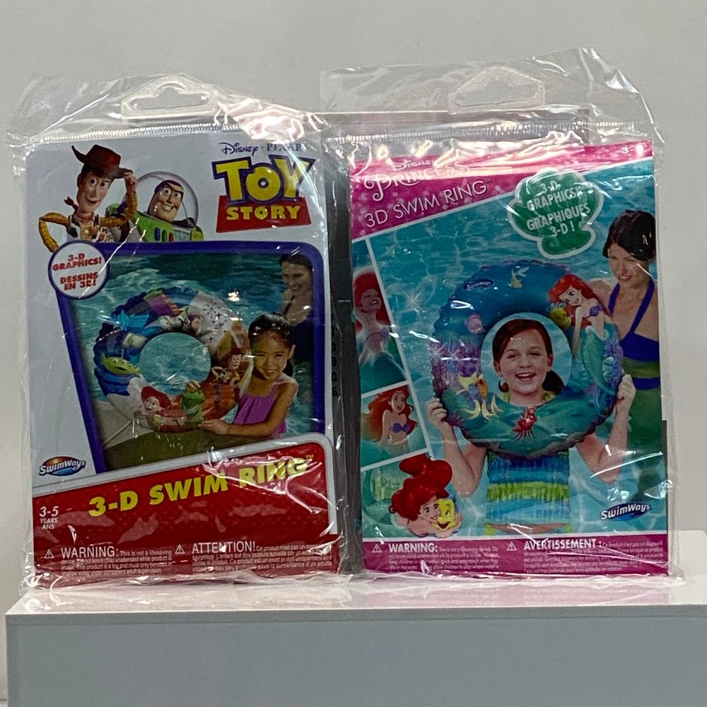 SwimWays 3-D Swim Rings